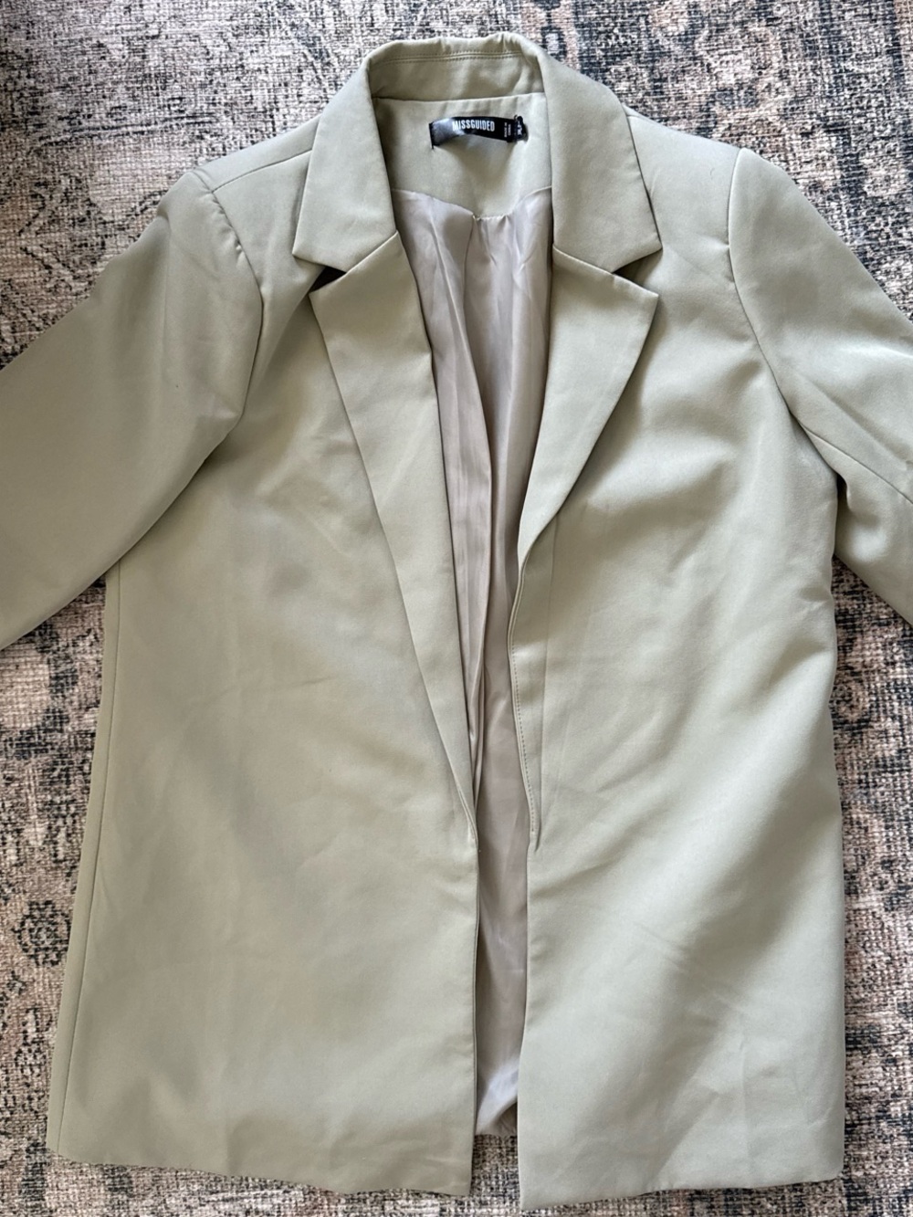 Missguided Sage Blazer